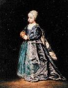 Anthony Van Dyck Portrait of Princess Henrietta of England oil painting on canvas